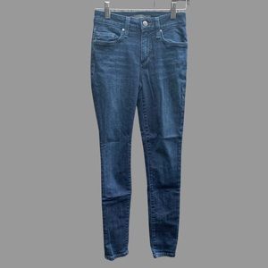 Joe’s Jeans mid rise dark wash skinny size 24